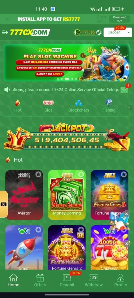 777cx game
