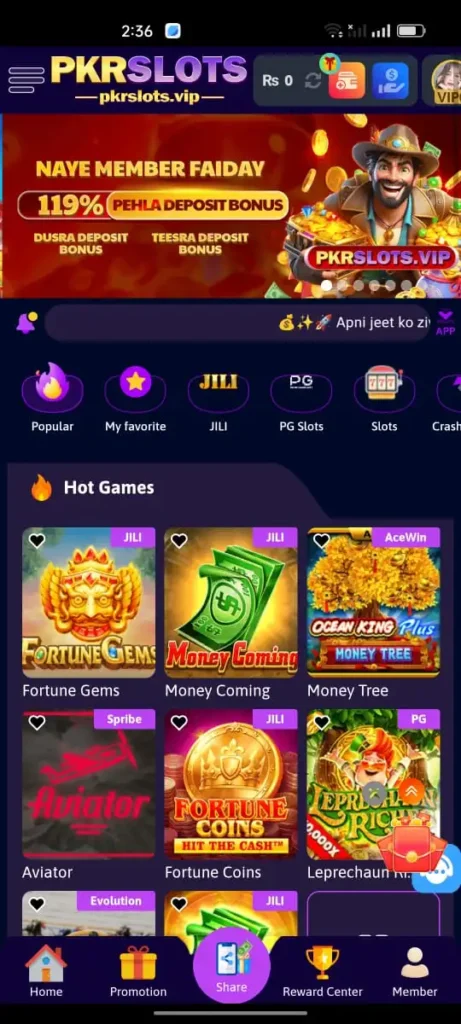 PKR Slots Game
