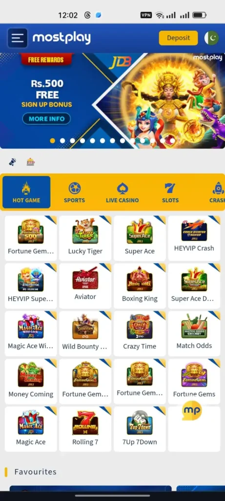MostPlay Game