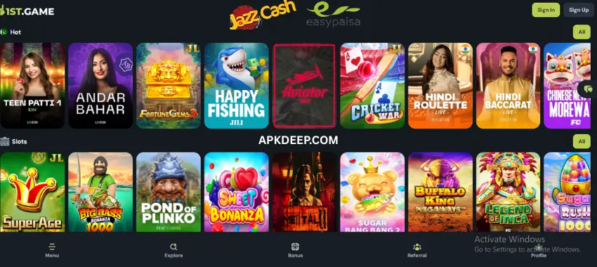 1st game download APK