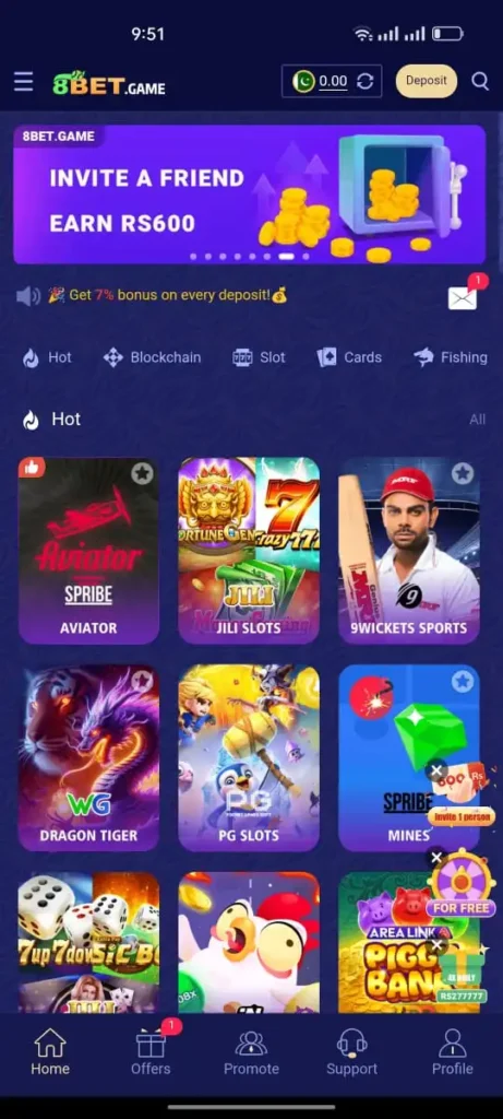 8 Bet Game APK Download