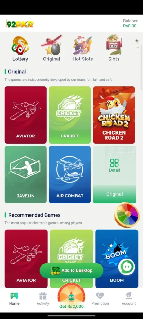 92paisa game download apk
