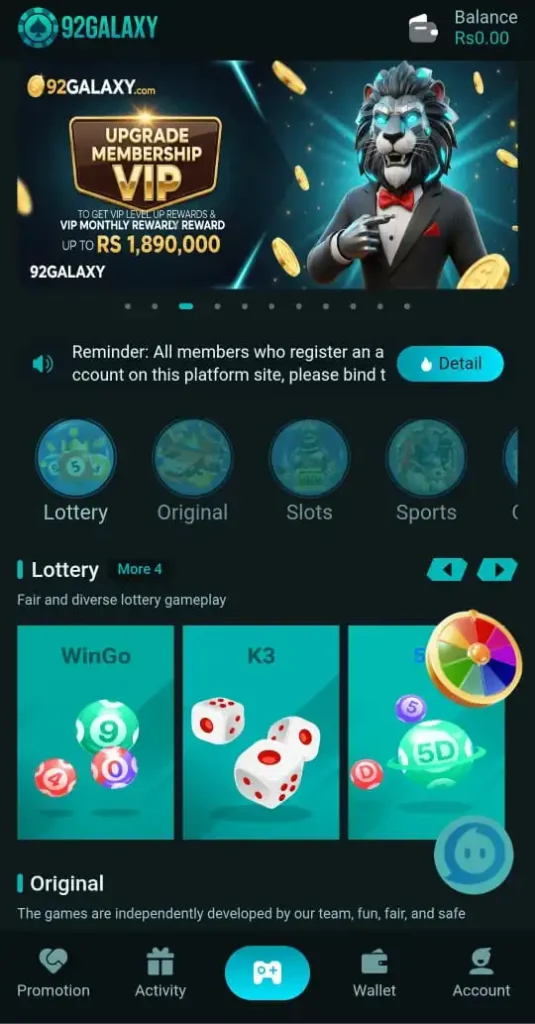 92Galaxy Game APK Download
